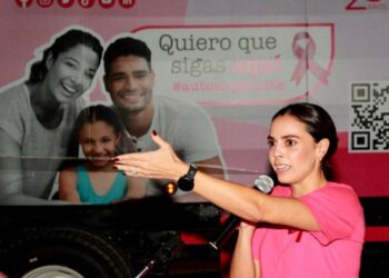 Ana Paty Peralta, comprometida con salud de las mujeres