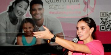 Ana Paty Peralta, comprometida con salud de las mujeres