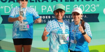 Ana Paty Peralta disfruta de carrera “Día del padre 2023”