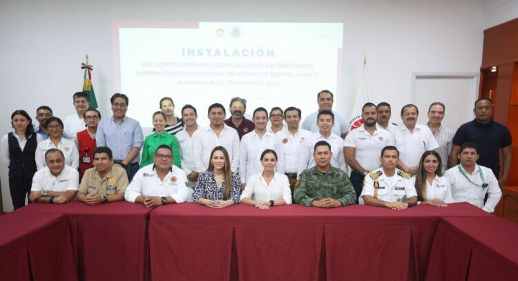 Estamos unidos y preparados ante fenómenos hidrometeorológicos: Ana Paty Peralta