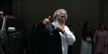 Se reúnen en el Palacio Nacional integrantes del gabinete de AMLO