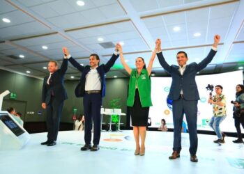 Brinda Partido Verde respaldo total a Claudia Sheinbaum para la presidencia de México