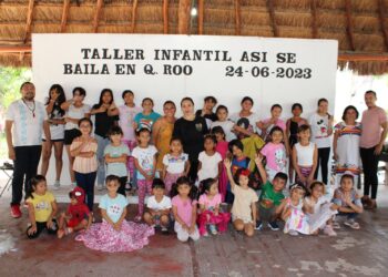 Organizan taller infantil “¡Así se baila en Quintana Roo!” en Puerto Morelos