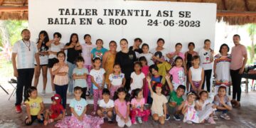 Organizan taller infantil “¡Así se baila en Quintana Roo!” en Puerto Morelos
