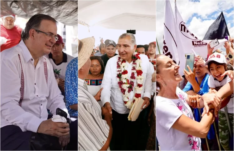 Cierran “corcholatas” primera semana de giras; ¿qué hicieron este domingo?