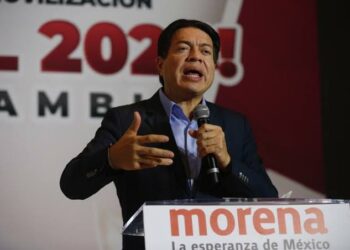 Aplaude Mario Delgado postura del INE ante proceso interno de Morena