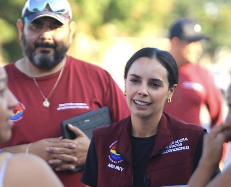 Ana Paty Peralta refuerza prevención por golpe de calor