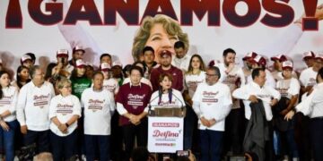 Delfina Gómez se perfila como ganadora en el Edomex