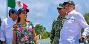 Junto al Presidente Mara Lezama supervisa magnas obras en Quintana Roo