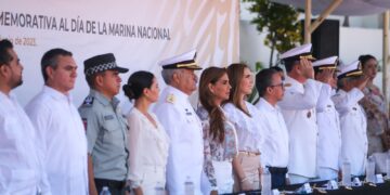 Reconoce la sociedad labor de mujeres y hombres de la Marina: Mara Lezama