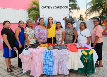 Generar bienestar y capacitación permanente, una de las prioridades de Atenea Gómez