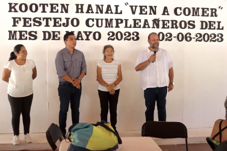 DIF de Puerto Morelos implementa el programa “Kooten Hanal” (Ven a Comer)