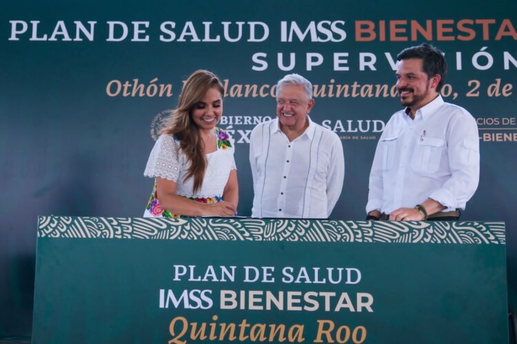 AMLO y Mara Lezama inauguran Hospital Oncológico de Chetumal