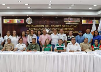 Instala Atenea Gómez Comité Operativo Especializado en Fenómenos Hidrometeorológicos