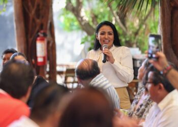 Blanca Merari destaca labor de periodistas en el marco del Día de la Libertad de Expresión