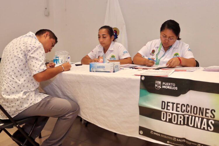 Continúan en Puerto Morelos con acciones para proteger salud de trabajadores municipales
