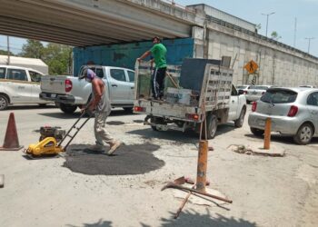 Gobierno de Puerto Morelos avanza con rehabilitación de vialidades