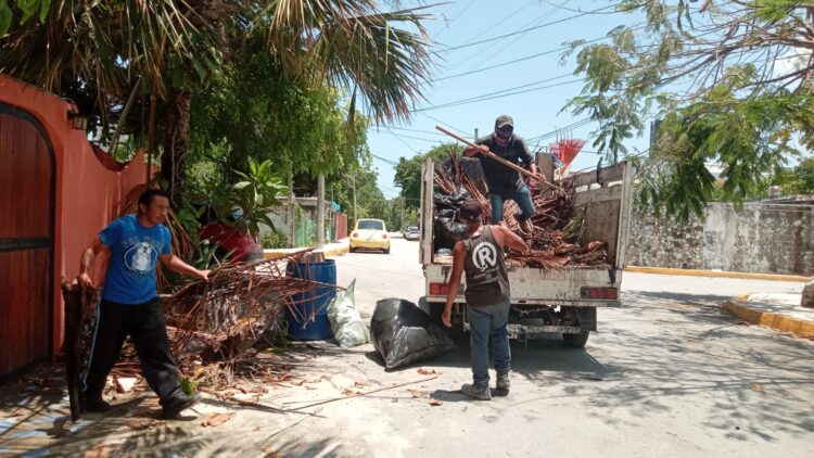 Servicios Públicos de Puerto Morelos emprende limpieza emergente de alcantarillas
