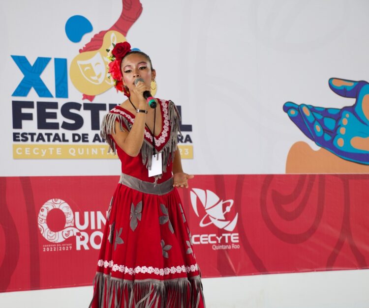 Destacan jóvenes leonenses en XI Festival Estatal de Artes y Cultura, Cecyte Quintana Roo