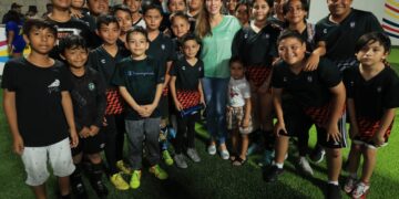 Prioriza Atenea Gómez rehabilitación de espacios deportivos dignos y seguros