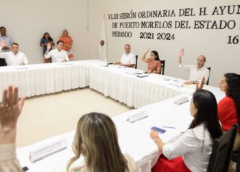 Cabildo de Puerto Morelos aprueba elaboración de manuales de organización de administración pública