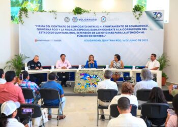 Lili Campos trabaja en el combate a la corrupción en Playa del Carmen