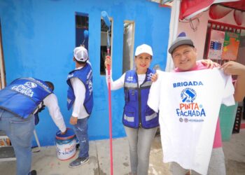 Lili Campos inicia "Pinta Tu Fachada" en beneficio de 20 mil familias de Playa del Carmen