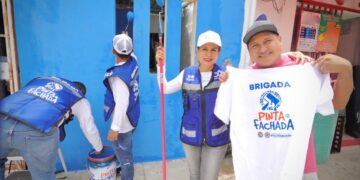 Lili Campos inicia "Pinta Tu Fachada" en beneficio de 20 mil familias de Playa del Carmen