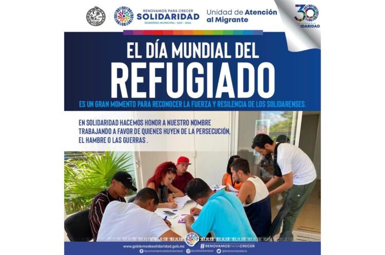 Se dignifica a refugiados en Playa del Carmen