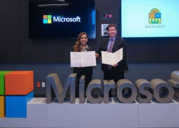 Impulsarán Mara Lezama y Microsoft inclusión digital de las MiPymes en Quintana Roo