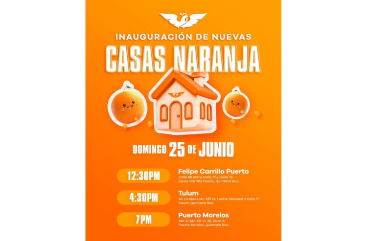 Sigue expansión de MC en Quintana Roo; abrirá tres nuevas casas naranjas