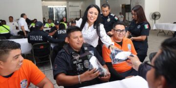 Trabajamos en Puerto Morelos para brindar bienestar y seguridad: Blanca Merari