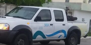 Fortalecen acciones de nebulización en Isla Mujeres para prevenir enfermedades