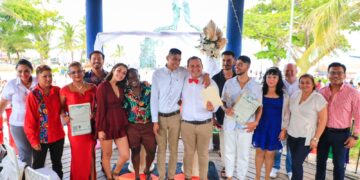Realizan en Playa del Carmen Boda Colectiva de matrimonios igualitarios 2023