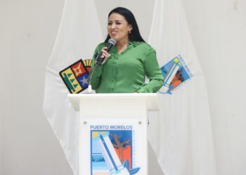Blanca Merari inaugura “Encuentro de Negocios Networking Puerto Morelos ANIERM 2023”