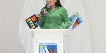 Blanca Merari inaugura “Encuentro de Negocios Networking Puerto Morelos ANIERM 2023”