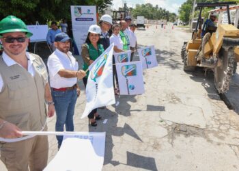 Arrancan trabajos de introducción de drenaje y renovación de red de agua en Puerto Morelos