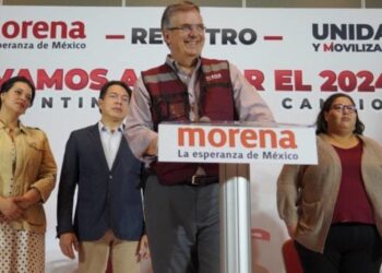 Marcelo Ebrard, primero en registrarse como aspirante a candidatura por Morena