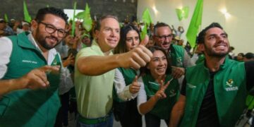 Manuel Velasco pide al PVEM mantener la unidad con Morena