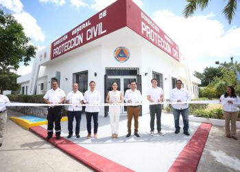 Ana Paty Peralta inaugura nuevas oficinas de Protección Civil