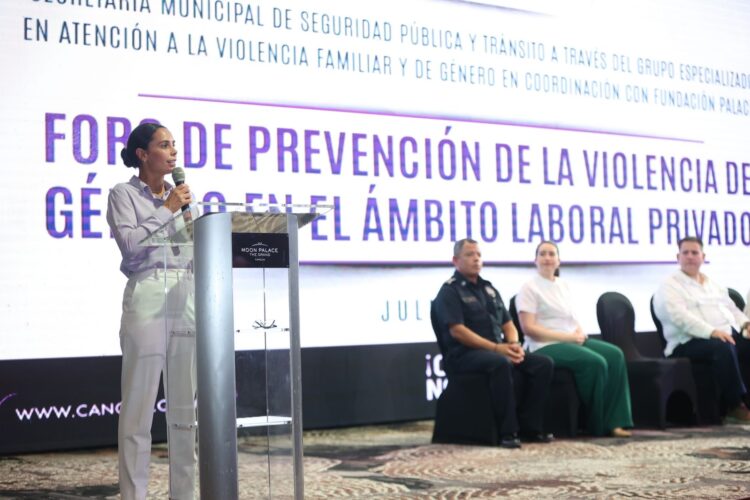 Ana Paty Peralta promueve prevención de violencia de género en ámbito laboral