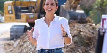 Ana Paty Peralta afianza transformación de Cancún con obras para ciudadanos