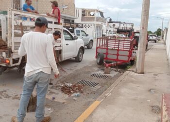 Redobla gobierno de Puerto Morelos acciones por temporada de lluvias