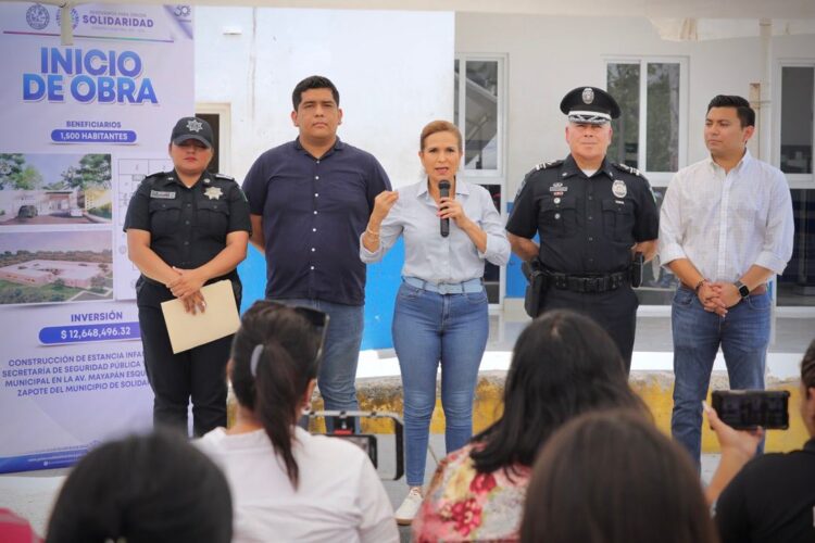 Se construye primera guardería para policías de Quintana Roo en Solidaridad
