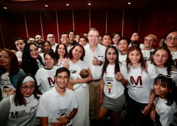 Hay condiciones para que contienda transcurra en paz: Marcelo Ebrard