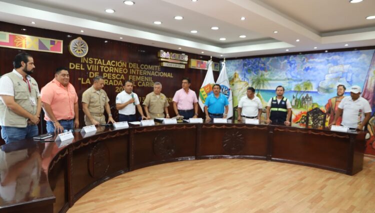 Instalan Comité del VIII Torneo Internacional de Pesca Femenil en Isla Mujeres