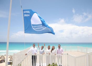 Cancún, líder en Blue Flags: Ana Paty Peralta