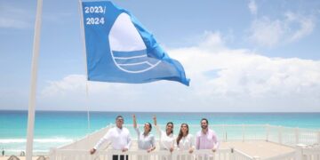 Cancún, líder en Blue Flags: Ana Paty Peralta