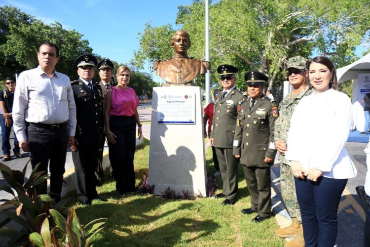 Lili Campos inaugura avenida Heroico Colegio Militar