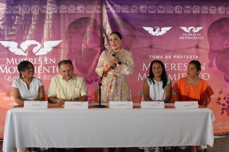 Mayusa González, lider estatal de Mujeres en Movimiento
